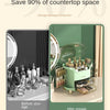 Transparent Desk Makeup Organizer Box Large Capacity Cosmetic Jewelry Storage Drawer Bathroom Dressing Table Sundries Container