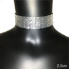Fashion Metal Sequins Chokers Necklace Jewelry Women Statement Choker Wedding Necklace Jewelry Accessories For A Gift