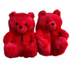 Highland Cow Fashion Bear Plush Slippers Women Men House Animals Soft Shoes Christmas Slipper Adults Indoor Shoes