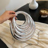 Acrylic Evening Clutch Bag Women Luxury Shoulder Bag Handbag And Crossbody Bags Fashion Party Prom Wedding Shiny Design Purse
