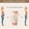 Women High Waist Panties Safety Short Pants Anti Exposure Underwear Corset Pants M L XL Black Skin Ice Silk Traceless Shorts