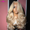 Ombre 613 Brown 13x4 13X6 Body Wave Lace Frontal Wigs Human Hair 200 Density For Black Women Brazilian Remy Hair Pre Plucked