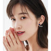 Natural Freshwater Pearl Stud Earrings Real 925 Sterling Sliver Earring Cultured White Pearl for Women Earring Jewelry Wholesale