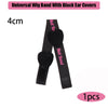 Lace Melting Band With Ear Cover Elastic Band For Wigs Black Wigs Edge Wrap To Lay Edges Wig Headband Lace Frontal Band