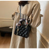 Small And Niche High-End Lurxury Handbag For Women 2024 Fashionable New Diamond Grid Handbag, Single Shoulder Crossbody Bag