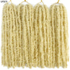 14 12 inch Butterfly Faux Locs Crochet Hair Braids Pre looped Distressed Goddess Butterfly Soft Locs Crochets Braids Cheveux Lok