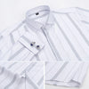 Men's French cufflink shirt with long sleeves slim fit concealed buttons solid color high end wedding dress formal men's