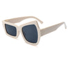 Fashion Irregular Square Sunglasses Funny Party Asymmetrical Sun Glasses Men Brand Designer Personality Black Sunglasses