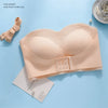 Sexy Push Up Bra Front Closure Strapless Underwear for Women Plus Size Invisible Brassiere Wireless Breathable Female Lingerie