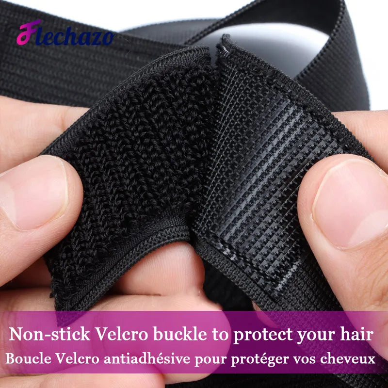 Elastic Band For Wig 10Pcs Babys Hair Edges Wrap Wig Band Lace Melting Band Adjustable Lace Wig Melt Bands Wig Accessories