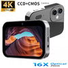 64GB D6 Digital Camera 4K HD Camera Recorder Music Player Touch Control Screen Vlogging Camera Night Vision 64MP Camcorder