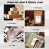 4x6 Inch Direct Thermal Labels 500 Labels Per stacked -Strong Adhesive, Labels Resistant to Water & Grease For shipping label