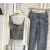 Crop Top Women Sexy Wireless Push Up Padded Tank Top Slim Was Thin Sports Summer Camisole 2023 New