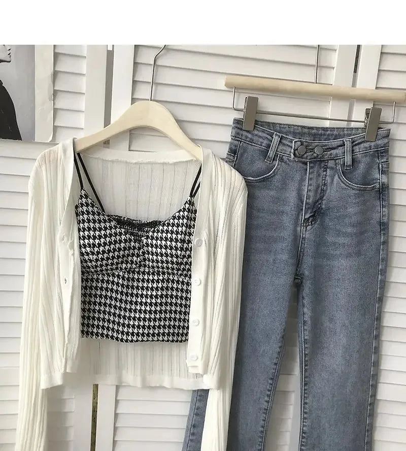 Crop Top Women Sexy Wireless Push Up Padded Tank Top Slim Was Thin Sports Summer Camisole 2023 New