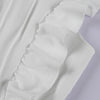 New Summer Women Jumpsuit One Front Ruffle Jumpsuit Sleeveless Wide Leg Long Pant Bodysuit Fashion Fit Casual Streetwear