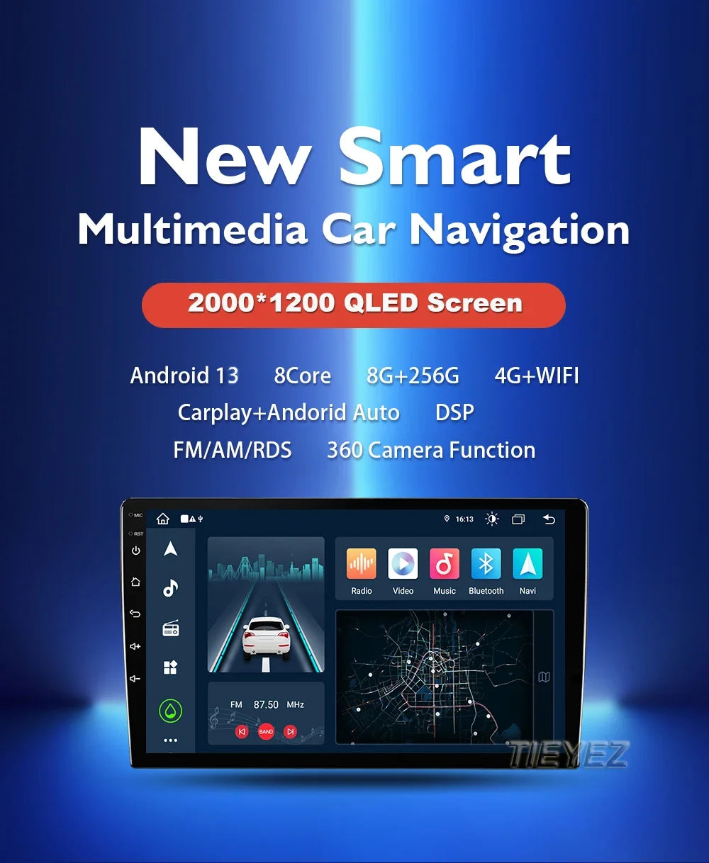 Android 14 For Volkswagen VW Passat B6 B7 CC 2007-2016 Carplay Radio Multimedia Player Auto Car Radio WIFI 4G GPS DSP48EQ 2din