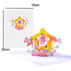Valentine's Day Gift 3D Pop Up Card Anniversary Wedding Birthday for Wife Husband Greeting Cards with Envelope and Note Card