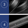 Men's High-Quality Belt 110cm 120cm 130cm Luxury Belt, Black Men's Automatic Buckle Jeans Men's Belt Suit Belt
