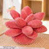 Inyahome 3D Succulent Throw Pillow Cactus Plush Flower Plant Shaped Cushion for Living Room Decor Novelty Decoration Plant Decor