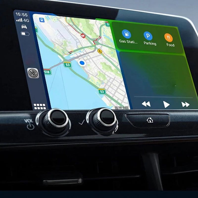 2 In 1 Carplay Box Android Auto Wireless Carplay Converter Car Android Smart Box Wireless Adapter Car Adapter