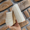 Luxury Handmade Full Rhinestones Platform Wedges Women Slippers Sandals Fashion Summer High heels Mules Slides Chunky Shoes