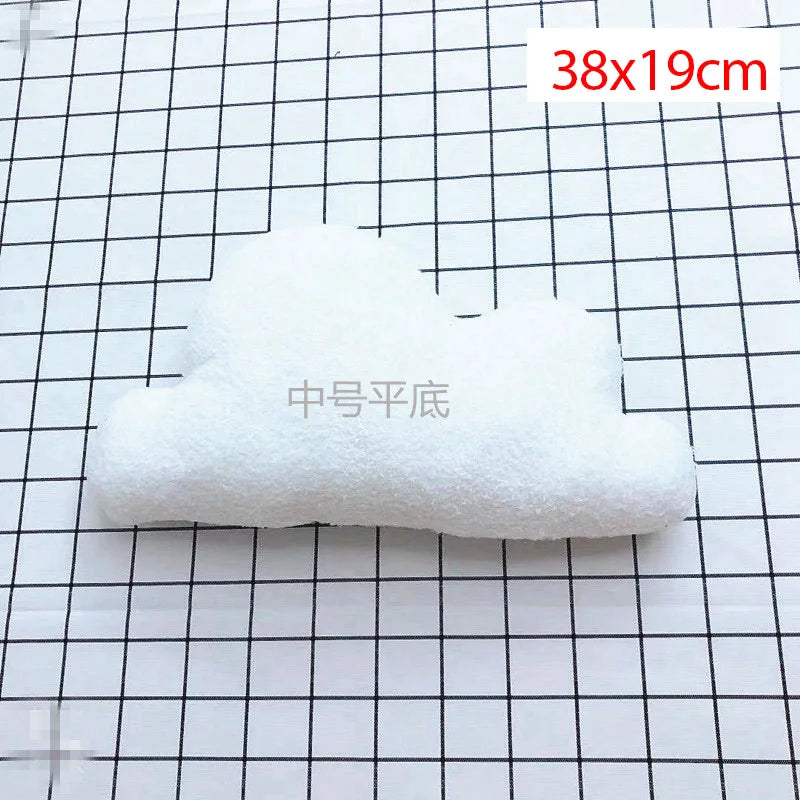 Cute 3 Sizes Cloud Shaped Pillow Cushion Stuffed Plush Toy Bedding Baby room Home Decoration Gift