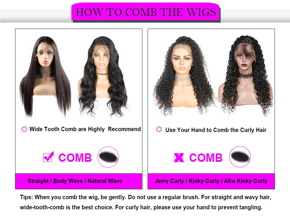 500 Density Kinky Straight 13×6/360 HD Glueless Lace Frontal Wig Human Hair Ready To Go Preplucked Hair 30 32 Inches For Women