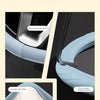 Napa Leather Perforated Patchwork Car Steering Wheel Cover, Non-slip, Breathable, Universal 15 Inch (Approx. 38.1cm)