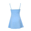 Sexy Women Y2K Mini Dresses Vintage Patchwork Beach Summer Backless Dress Elegant Lady Boho Outfits Evening Party Clothes