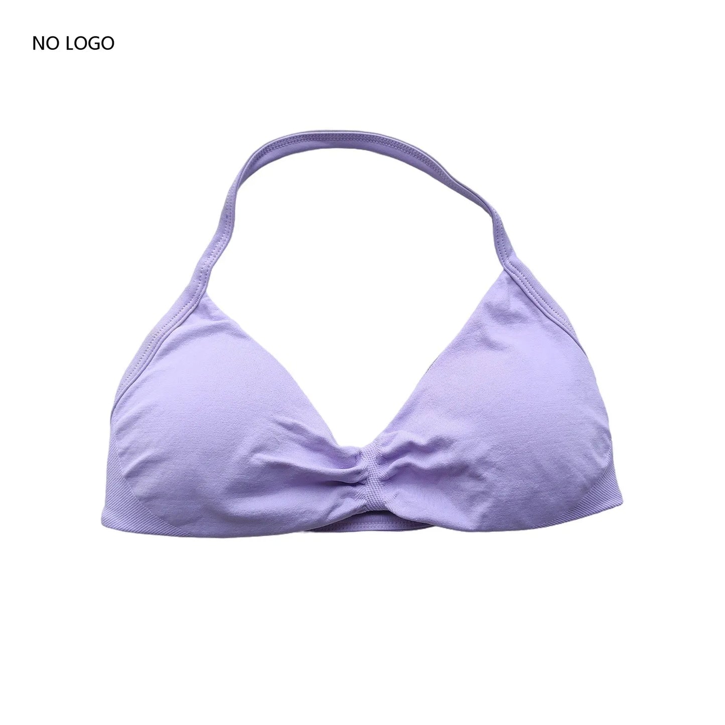 Impact Sports Bra Strappy Backless Yoga Gym Bra Removable Cups Women Workout Clothing Gym Top Halter Sport Bras