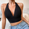 1pcs Seamless Women Sexy Camisole Ribbed Breathable Lingerie Athletic Vest Gym Tanks Top Sport Backless Women's Underwear Vest