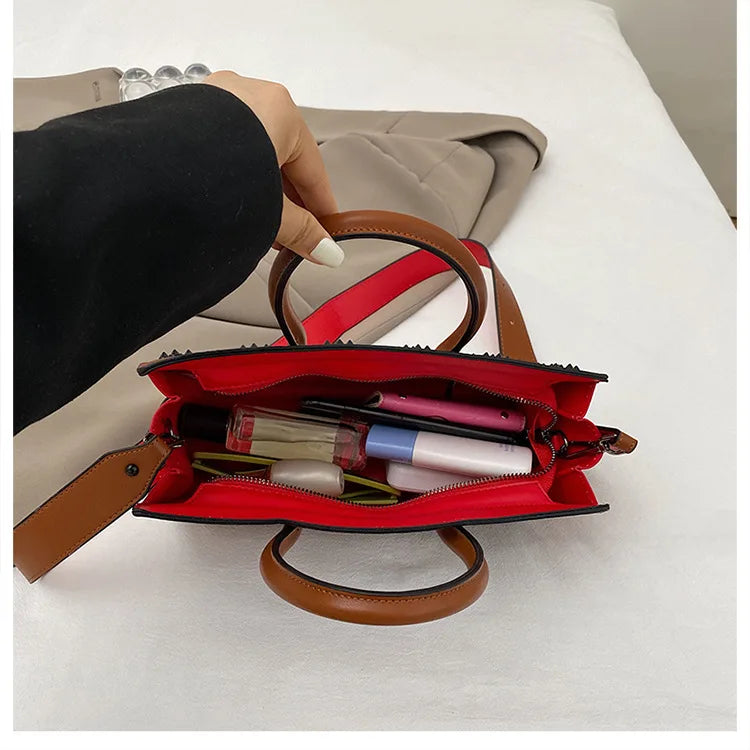 2025 Luxury Brand Design Tote Bag, Hand-held Shopping Bag, Large-capacity Single-shoulder Underarm Women's Crossbody Bag