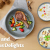 Induction Cookware with Healthy Ceramic Coating, Nonstick Pots and Pans Set 13pcs with Detachable Handles