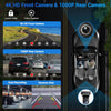 11.26 Inch 4K DVR Wireless CarPlay & Android Auto Dash Cam Bluetooth Audio GPS Navigation Dashboard Dual Lens Video Recorder