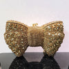 Newest Rhinestone Green/Black Clutch Purse Bow Luxury Diamond Women Red Evening Clutches Bags Wedding Bridal Bag Stones Handbags
