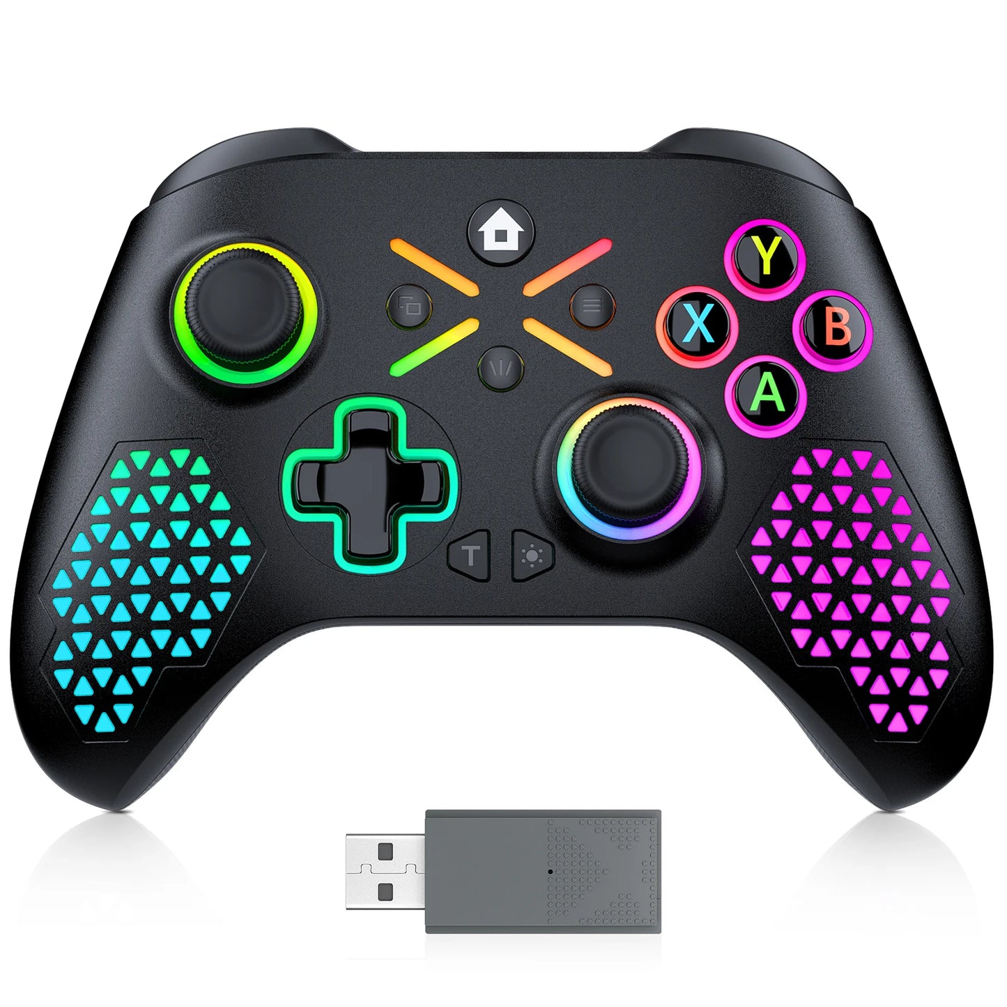 Gaming Gamepad For Xbox Series X,S,Xbox One Controle PC With 650mah Battery Wireless Controller Multi-Function Joystick