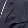TWOTWINSTYLE Hollow Out Backless Slimming Blazers For Women Notched Collar Long Sleeve Spliced Button Irregular Blazer Female