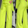 Women's Urban Suits 2025 Spring/Summer Latest Elegant Notched Collar Blazer Long sleeved Coat&Pocket Design Button Pants Set