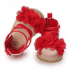 Summer Cool Baby Girl Sandals Fashion Newborn Sandal Idyllic Flower Soft Anti-slip Toddler Rubber Sole Comfortable Shoes