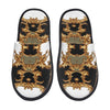 Custom Queen Of Absolutely Everything Gold Baroque Soft Memory Foam House Slippers Women Comfy Warm Anti-skid Sole Slipper