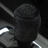 Car Supplies Flash Diamond Encrusted Plush Leather Cloth Art Breathable Handbrake Set File Handle Set GM Interior Supplies
