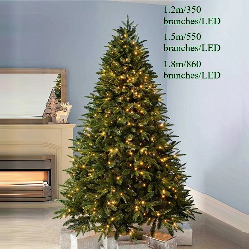 Gift Christmas Decoration High end PE Mixed Christmas Tree Encryption 1.2m 1.8m Christmas Tree