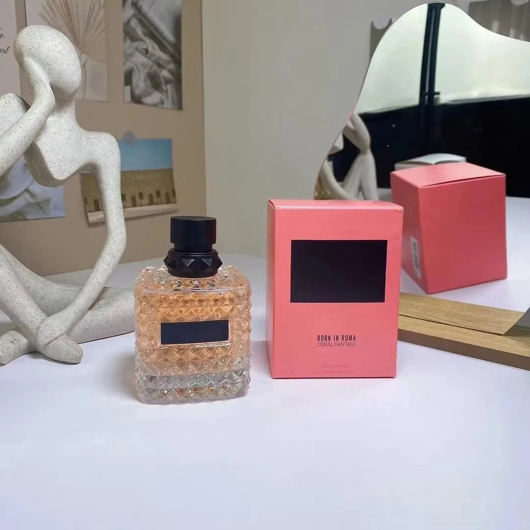 100ML Original Brand Perfume Charming Sexy Lady Body Spray Men Women's Perfumes High-Quality Long Lasting Fragrance Born in Roma
