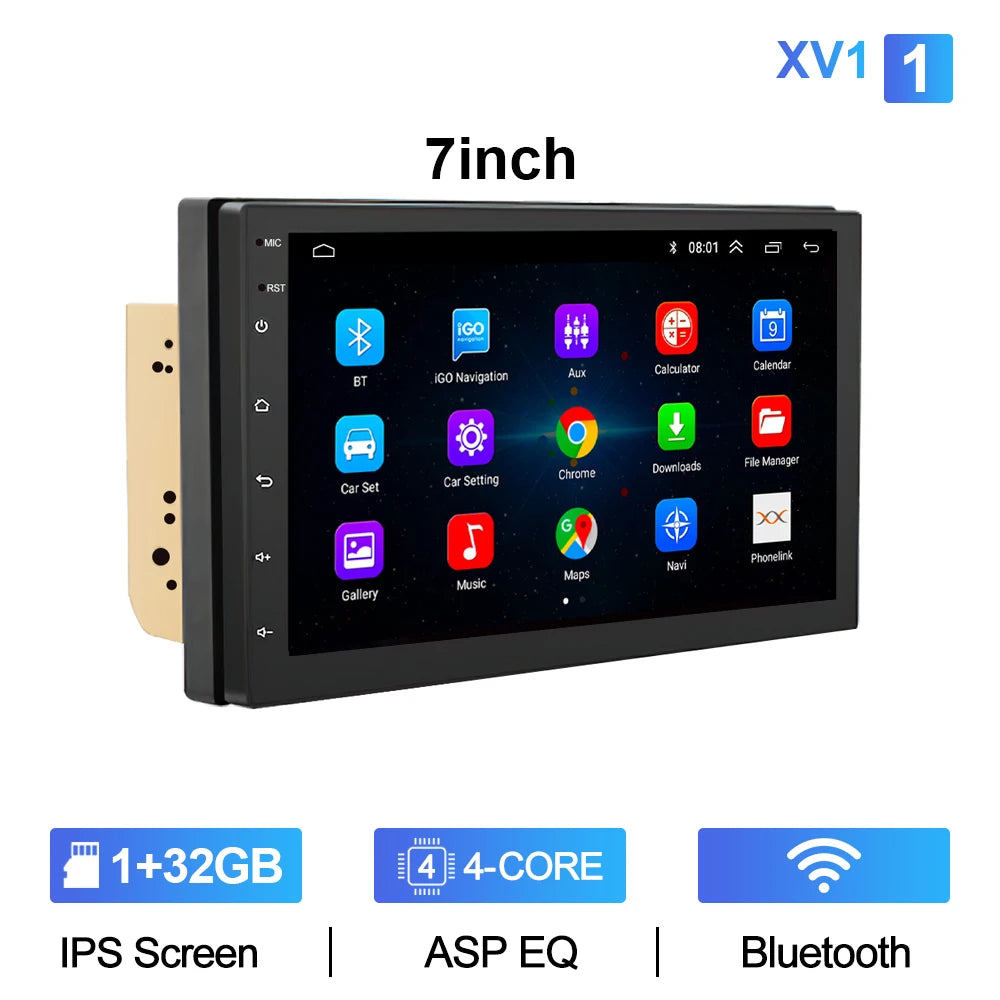 XIMA 7 9 10 inch 4G 8Core 5G WIFI Carplay Android Aauto Car Radio Multimedia Player 2 din stereo Receiver 2DIN GPS dvd Head Unit