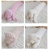 Large Rabbit Body Pillow Long Bear Cute Stuffed Animal Rabbit Sleeping Cushion Decorative Body Pillow Chair Back Cushion Decor