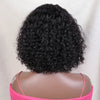 Jerry Curly Short Pixie Bob Cut Human Hair Wigs With Bangs For Women Wear To Go Peruvian Highlight Honey Water Wave Wigs