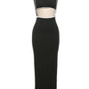 Weird Puss Summer Trend 2 Piece Set Women White Edging Strapless Tops+Shoulder Straps Dress Stretch Matching Streetwear Outfits