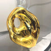 Golden Evening bag Purses and handbag luxury Designer shoulder bags funny shape Party Wedding Acrylic Shiny Clutch purse