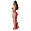 Sexy Summer Women Clothing Mesh Transparent Strap Long Dress One-piece Chic Style Mid-waist Length