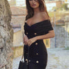 NewAsia Off the Shoulder Blazer Dress Double Breasted Anti slip Backless Ruched Low Cut Zipper Bodycon Robe Elegant Club Dresses